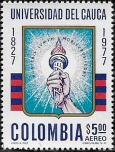 Emblem of the Cauca University