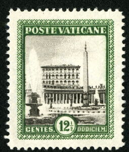 St. Peter's Square with the Vatican Palace