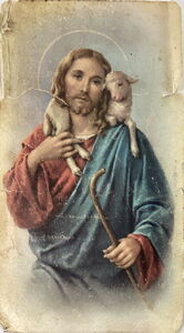 "Jesus - Good Shepherd", Warszawa, Printed in Italy