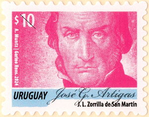 José Gervasio Artigas - Dated "2024"