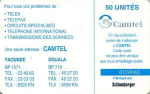 Yaoundé (Camtel Logo)