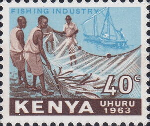 Kenyan fishermen