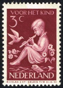 Child with Flute and Bird