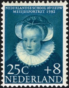 "Portrait of Eechje Pieters" by unknown painter