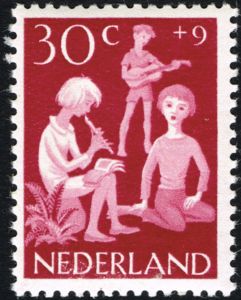 Children making Music