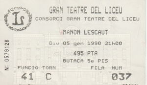 Manon Lescaut - Gran Teatre del Liceu