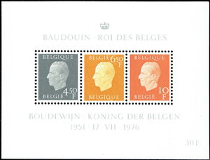 King Baudouin (1930-1993) - Souvenir Sheet