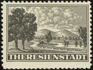Admission stamp - Ghetto Theresienstadt