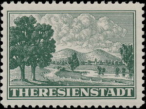 Admission stamp - Ghetto Theresienstadt