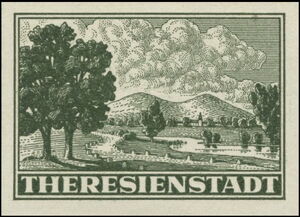 Admission stamp - Ghetto Theresienstadt