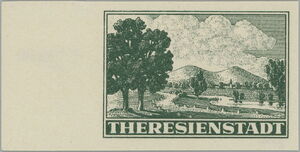 Admission stamp - Ghetto Theresienstadt
