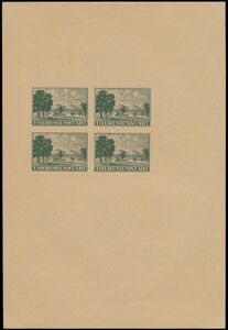 Admission stamp - Ghetto Theresienstadt