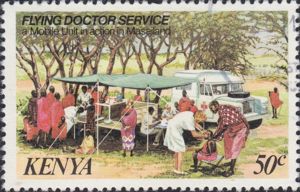 Mobile Unit in action in Masailand