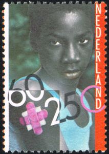 Child Vaccinated against Polio (Upper Volta project)