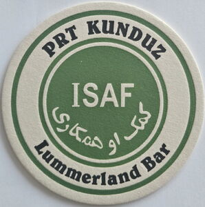 ISAF/PRT Kunduz Lummerland Bar