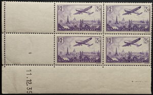 Plane Flying over Paris