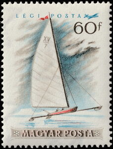 Ice Sailing on Lake Balaton