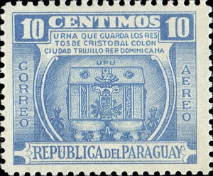 Urn Containing the Remains of Christopher Columbus