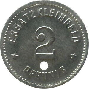2 Pfennig (Eisenbahn Haupt Werkstatt)