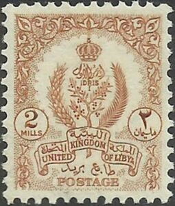 Crowned symbols of Cyrenaica, Tripolitania and Fezzan