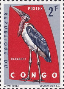 Marabou Stork (Leptoptilos crumeniferus)