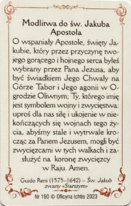 "James the Greater Apostle", Oficyna Ichtis, Saints