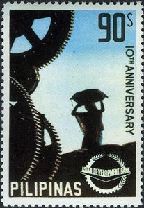 Cogwheels and worker