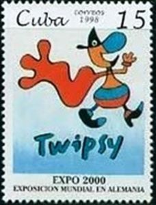 Mascot, “Twipsy”