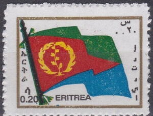 Flag In Colored Frame