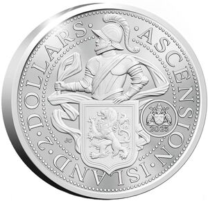 2 Dollars (Dutch Lion Dollar 1575)