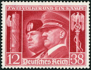Adolf Hitler (1889-1945), Benito Mussolini (1883-1945)