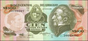 100 Nuevos Pesos