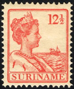 Queen Wilhelmina to the right