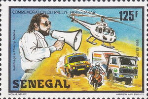 Thierry Sabine, Helicopter, Vehicles