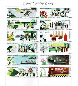 Myanmar - Months and Festivals