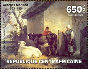 "Cowherd and Milkmaid", 1792