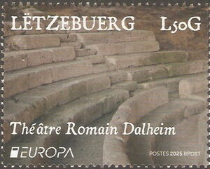 Europa (C.E.P.T.) 2025 - Roman Theater, Dalheim