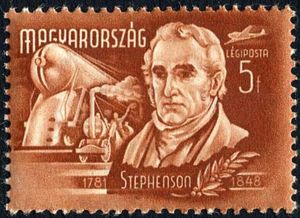 George Stephenson (1781-1848) steam locomotive
