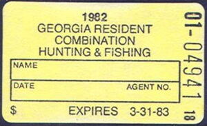 Resident Combination Hunting & Fishing