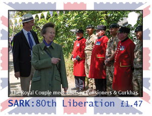 Ruyal Couple and British Soldiers