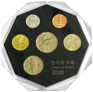 Various Won (Mint set 2020)