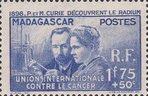 Pierre (1859-1906) and Marie (1867-1934) Curie
