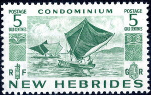 Outrigger Canoes - New HEBRIDES