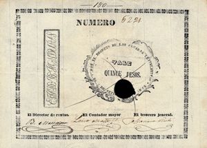 15 Pesos