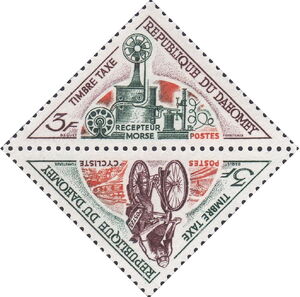 Morse Telegraph / Post cyclist