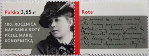 Maria Konopnicka and the First Verse of "Rota" - Label Right