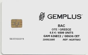 BAC OTE/GREECE 6500U