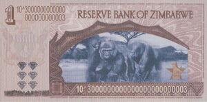 1 Yottalilion Dollars