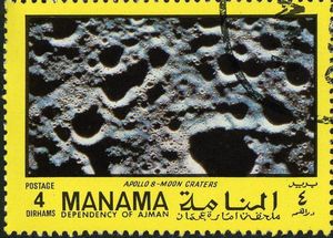 Apollo 8 - Moon Craters