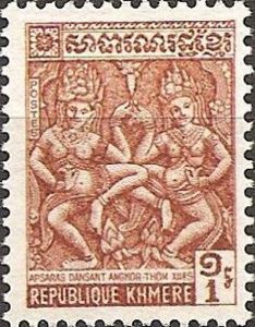 Apsaras dancing (Angkor-Thom)